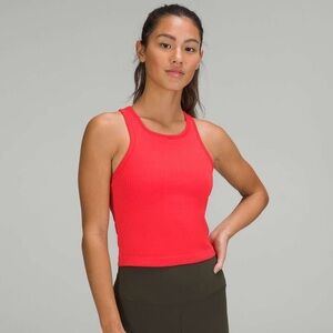 Lululemon Ebb to Street Cropped Racerback Tank Top